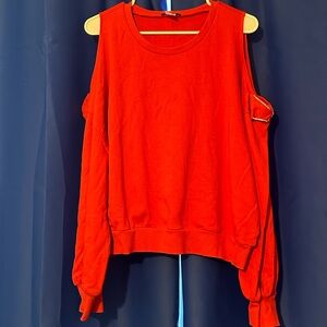 Women’s Red Bow Crewneck Venus Sweater